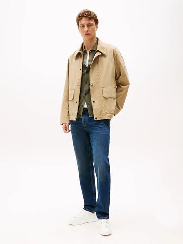 Tommy Hilfiger - Giày nam Leather Court Trainers