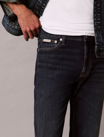 Calvin Klein - Quần jeans ống ôm nam Slim Taper 37.5 Jeans
