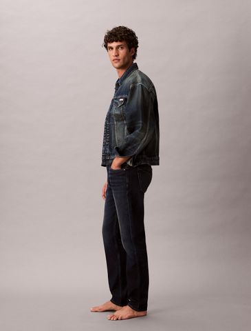 Calvin Klein - Quần jeans ống ôm nam Slim Taper 37.5 Jeans