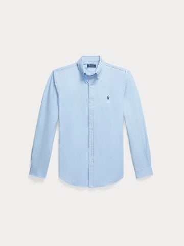 Ralph Lauren - Áo Sơ Mi Tay Dài Nam Custom Fit Stretch Poplin Shirt