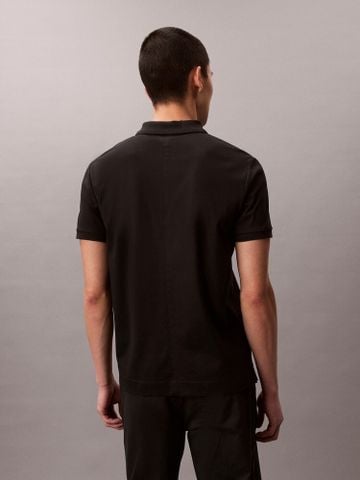 Calvin Klein - Áo Polo Nam Classic Mercerized Interlock Tee