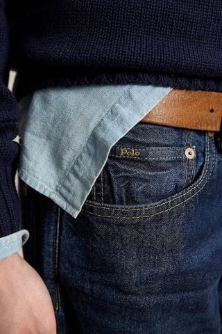Ralph Lauren - Quần Jeans Nam Woven-Straight-Pants Hampton Rigid