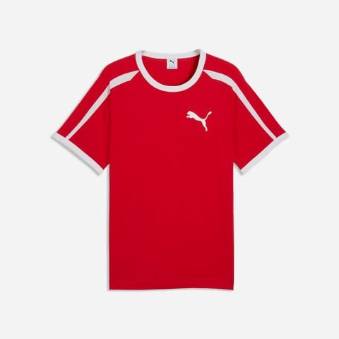 Puma - Áo Thun Tay Ngắn Nam T7 Big Cat Ringer Tee