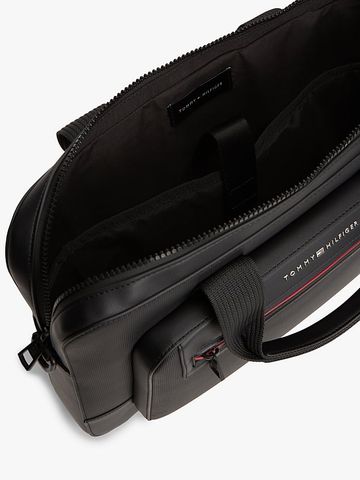 Tommy Hilfiger - Túi xách công sở Nam Metal Logo Laptop Bag