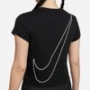 Nike - Áo thun thời trang thể thao Nữ Women's Nike Sportswear Club T-Shirt - Black