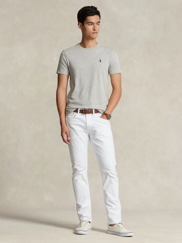 Ralph Lauren - Áo Thun Tay Ngắn Nam Custom Slim Fit Jersey Crewneck T-Shirt