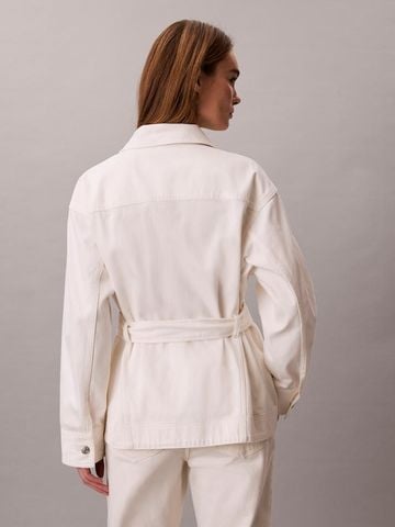 Calvin Klein - Áo Khoác Nữ Belted Denim Jacket