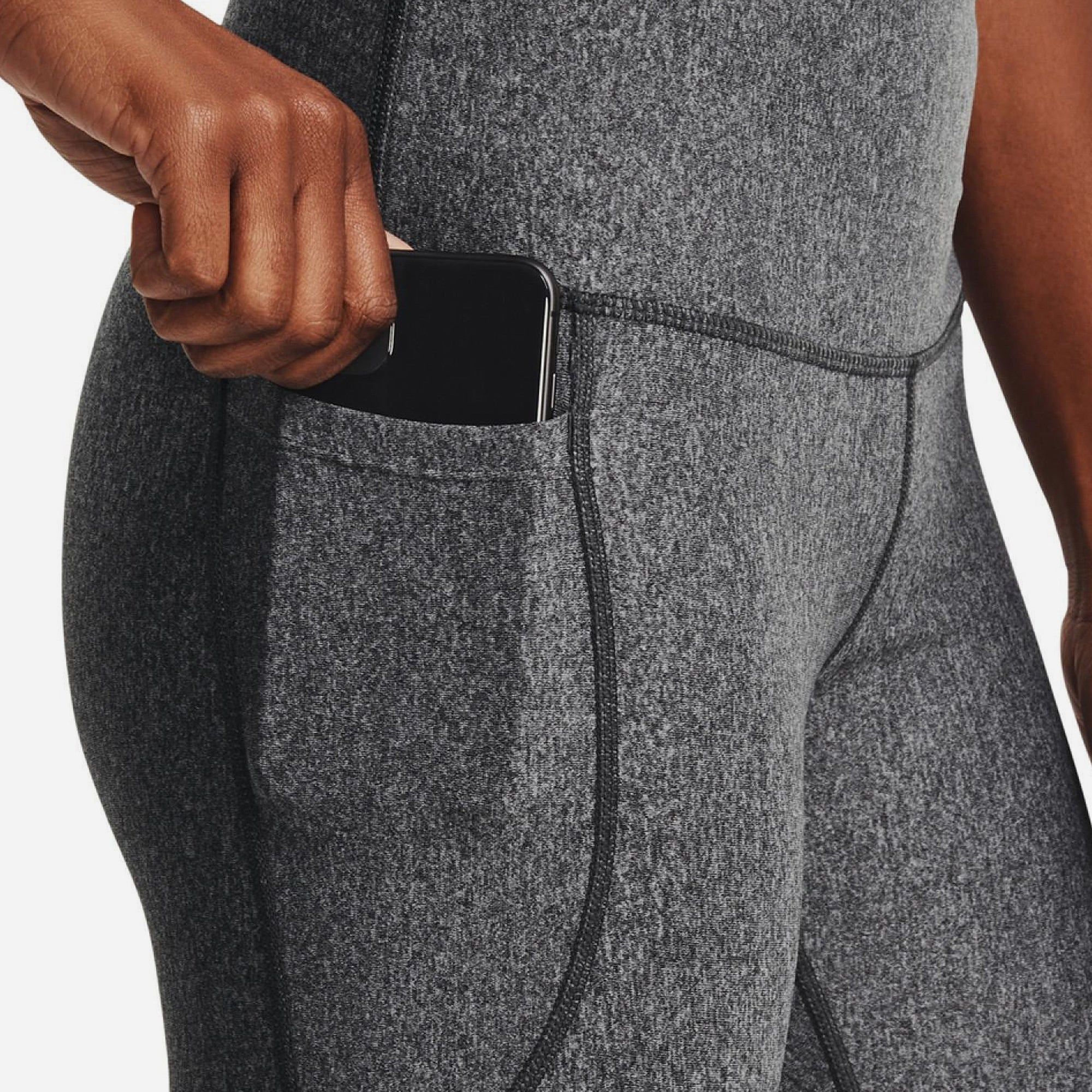 Under Armour - Quần dài ống bó thể thao nữ Heatgear® No-Slip Waistband Tights