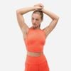 Hoka - Áo Ngực Thể Thao Nữ Women's Light Support Elaro Crop Sport Bra - Orange