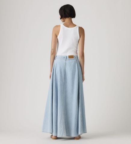 Levi's - Váy Jean Nữ Long Length XL Skirt