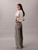 Calvin Klein - Áo Thun Tay Ngắn Nữ SS Cropped Boxy Graphic Tee