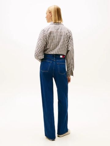 Tommy Hilfiger - Quần Jean ống rộng Nữ TH Claire Highrise Jeans