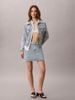 Calvin Klein - Váy Jean Nữ Denim Logo Tape Mini Skirt