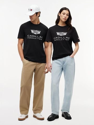 Tommy Hilfiger - Áo Thun Tay Ngắn Nam TH x Cadillac Formula 1® Team Logo T-Shirt