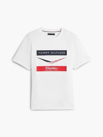 Tommy Hilfiger - Áo Thun Tay Ngắn Nam TH x Cadillac Formula 1® Team Chevron T-Shirt