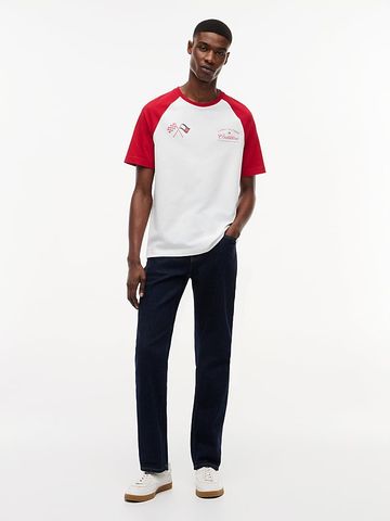 Tommy Hilfiger - Áo Thun Tay Ngắn Nam TH x Cadillac Formula 1® Team Back Graphic Raglan T-Shirt
