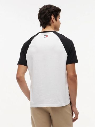 Tommy Hilfiger - Áo Thun Tay Ngắn Nam TH x Cadillac Formula 1® Team Logo Raglan T-Shirt