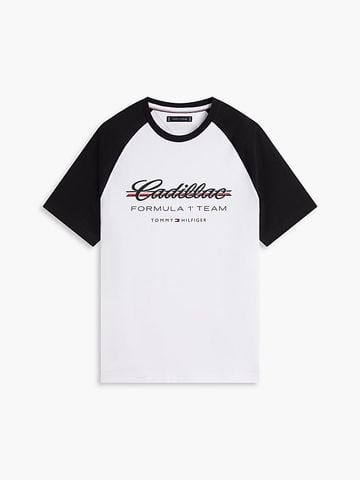Tommy Hilfiger - Áo Thun Tay Ngắn Nam TH x Cadillac Formula 1® Team Logo Raglan T-Shirt