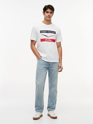 Tommy Hilfiger - Áo Thun Tay Ngắn Nam TH x Cadillac Formula 1® Team Chevron T-Shirt