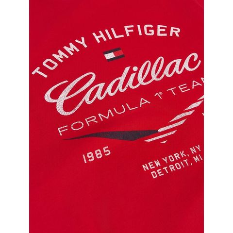 Tommy Hilfiger - Áo Thun Tay Ngắn Nam Camiseta TH x Cadillac Formula 1® Team con chevron