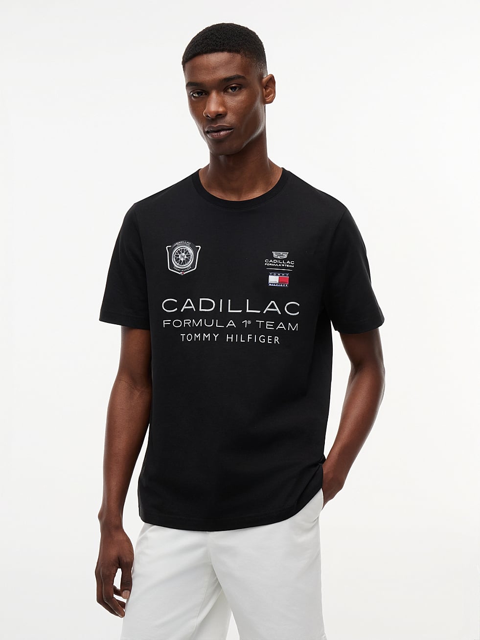 Tommy Hilfiger - Áo Thun Tay Ngắn Nam TH x Cadillac Formula 1® Team Back Graphic T-Shirt