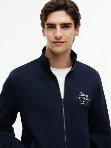 Tommy Hilfiger - Áo Khoác Nam Script Stack Full Zip Sweater - 2