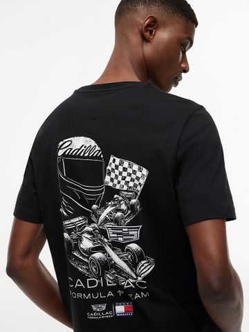 Tommy Hilfiger - Áo Thun Tay Ngắn Nam TH x Cadillac Formula 1® Team Back Graphic T-Shirt