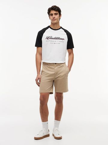 Tommy Hilfiger - Áo Thun Tay Ngắn Nam TH x Cadillac Formula 1® Team Logo Raglan T-Shirt