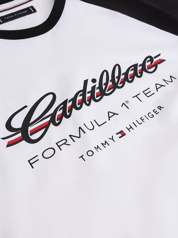 Tommy Hilfiger - Áo Thun Tay Ngắn Nam TH x Cadillac Formula 1® Team Logo Raglan T-Shirt