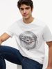 Tommy Hilfiger - Áo Thun Nam Tay Ngắn Camiseta blanca TH x Cadillac Formula 1® Team
