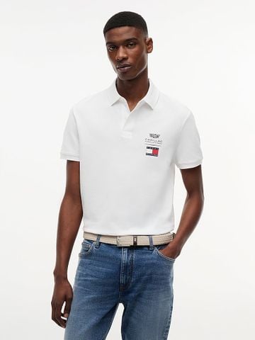 Tommy Hilfiger - Áo Thun Có Cổ Nam TH x Cadillac Formula 1® Team Logo Polo Shirt