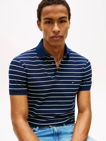 Tommy Hilfiger - Áo Polo Nam Tay Ngắn TH Premium 1985 Slim Polo