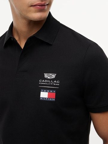 Tommy Hilfiger - Áo Thun Có Cổ Nam TH x Cadillac Formula 1® Team Logo Polo Shirt