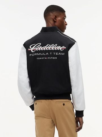 Tommy Hilfiger - Áo Khoác Bomber Nam TH x Cadillac Formula 1® Team Back Logo Varsity Jacket