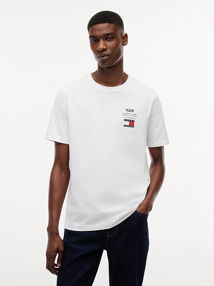 Tommy Hilfiger - Áo Thun Tay Ngắn Nam TH x Cadillac Formula 1® Team Logo T-Shirt