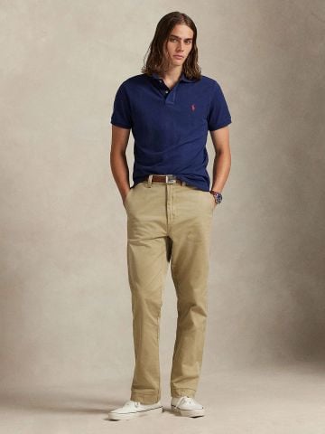 Ralph Lauren - Áo Thun Có Cổ Nam Iconic Mesh Polo Shirt