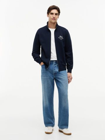 Tommy Hilfiger - Áo Khoác Nam Script Stack Full Zip Sweater