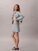 Calvin Klein - Váy Jean Nữ Denim Logo Tape Mini Skirt