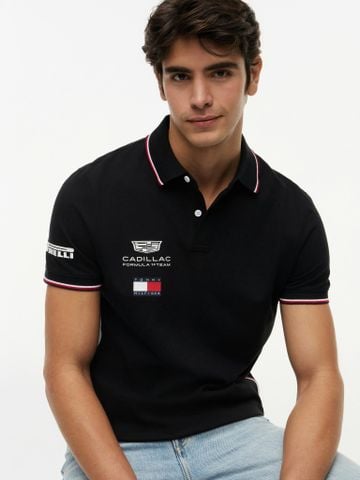 Tommy Hilfiger - Áo Thun Có Cổ Nam TH x Cadillac Formula 1® Team Replica Polo Shirt