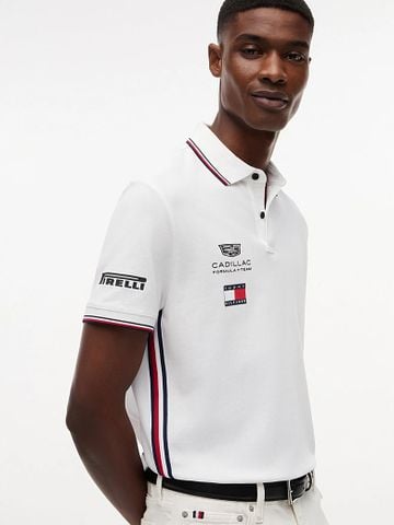 Tommy Hilfiger - Áo Thun Có Cổ Nam TH x Cadillac Formula 1® Team Polo Shirt