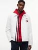 Tommy Hilfiger - Áo Khoác Nam Cadillac F1 Racing Chevron Coach Jacket - White
