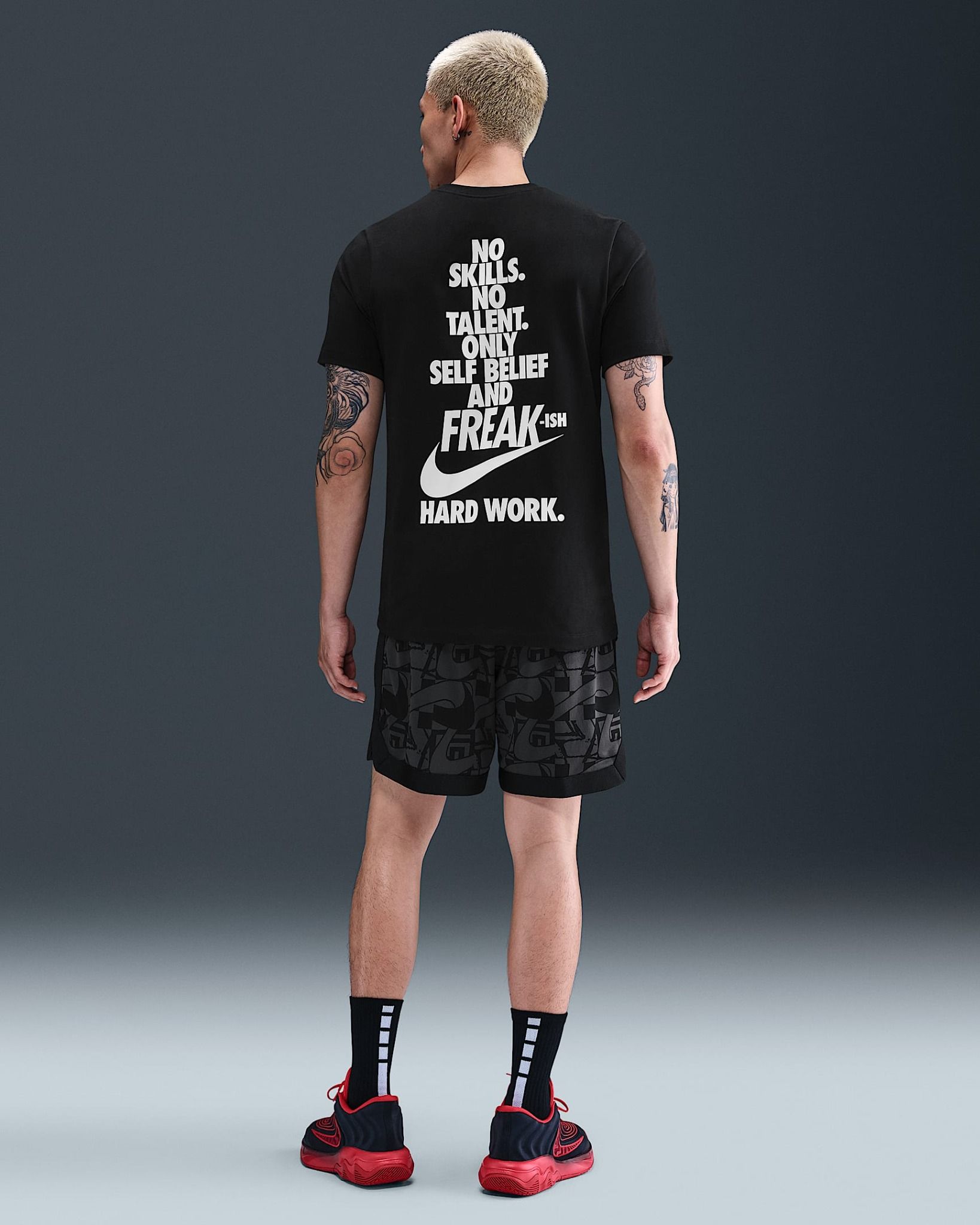 Nike - Áo thun tay ngắn thể thao Nam Giannis Men's T-Shirt