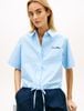 Tommy Hilfiger - Áo Sơ Mi Tay Ngắn Nữ Asia Fit Poplin Short Sleeve Shirt