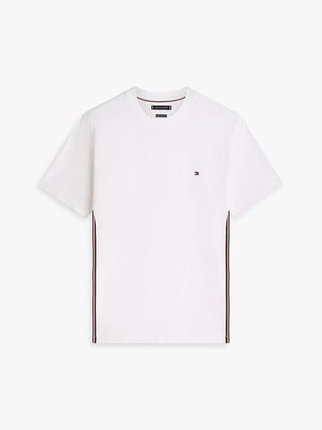 Tommy Hilfiger - Áo Thun Nam Tay Ngắn Global Stripe Side Seam Jersey T-Shirt