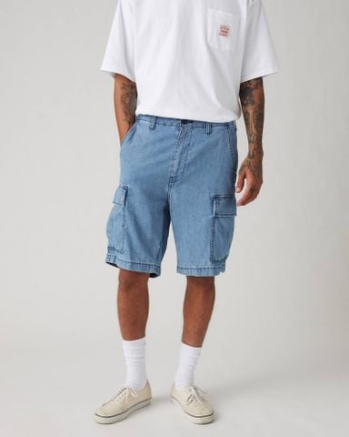 Levi's - Quần Jean Ngắn Nam Carrier Cargo Shorts - Medium Wash