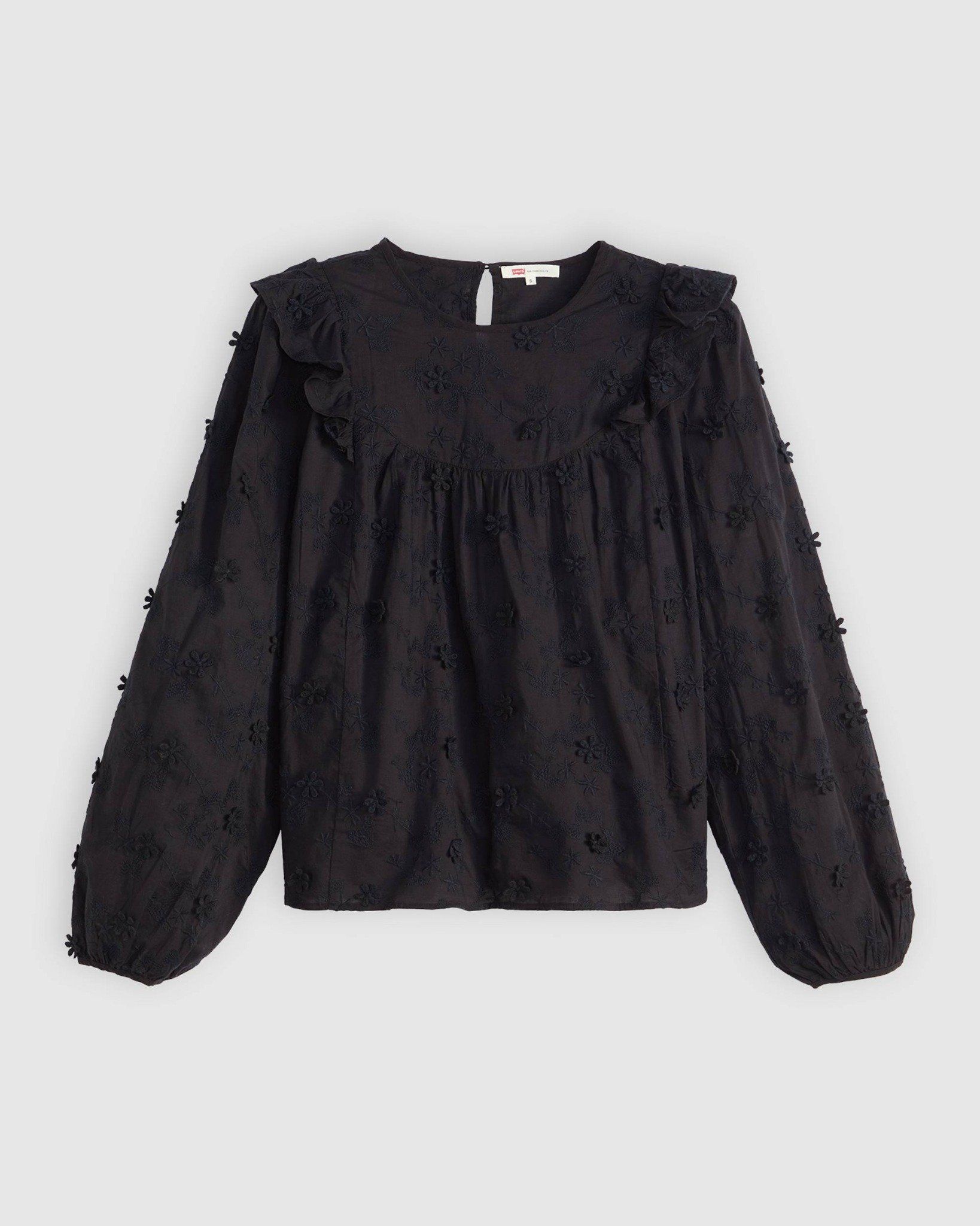 Levi's - Áo thời trang tay dài nữ Women's Mallory Blouse - Anthracite Night
