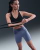 Nike - Quần lửng ống bó thể thao Nữ Universa Women's High-Waisted Biker Shorts with No Front Seam