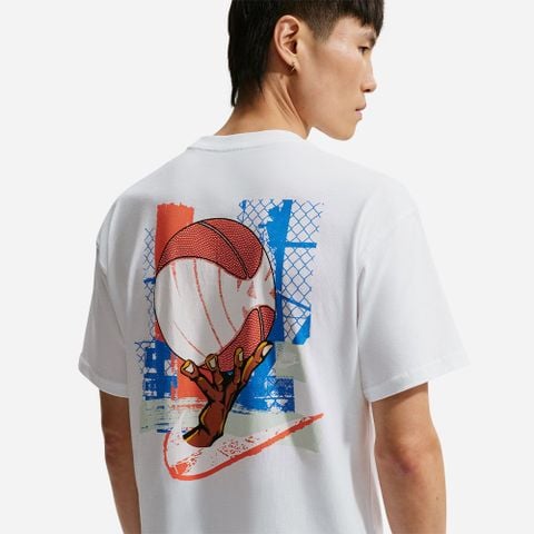 Nike - Áo Thun Tay Ngắn Nam Basketball Loose Asbury HC