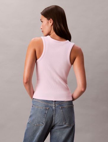 Calvin Klein - Áo ba lỗ nữ Cotton Stretch Rib Tank Top