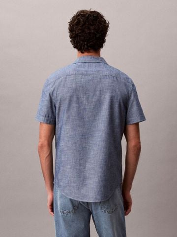 Calvin Klein - Áo Sơ Mi Nam Chambray Classic Button-Down Shirt